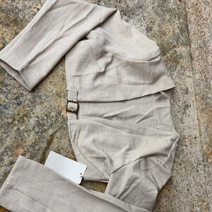 Elegant Beige Women's Top